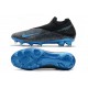 Scarpe Nuovo Nike Phantom Vision 2 Elite FG -Nero Blu Laser Antracite