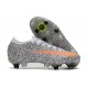 Nike Mercurial Vapor XIII Elite SG-Pro CR7 Bianco Arancione Total Nero