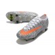 Nike Mercurial Vapor XIII Elite SG-Pro CR7 Bianco Arancione Total Nero
