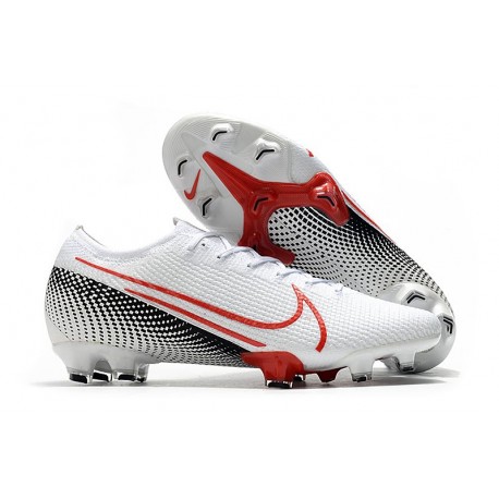 Nike Mercurial Vapor 13 Elite FG ACC LAB2 Bianco Cremisi Laser Nero