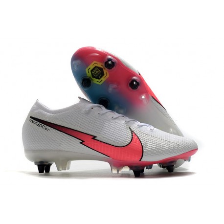 Nike Mercurial Vapor XIII Elite SG-Pro AC Bianco Rosso Blu