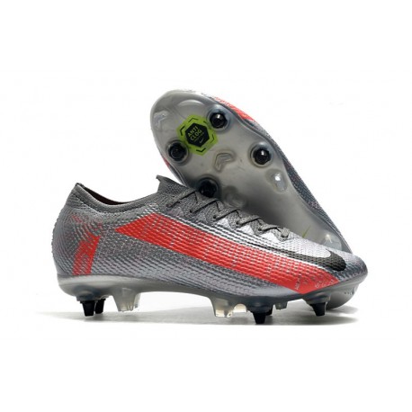 Nike Mercurial Vapor XIII Elite SG-Pro AC Grigio Bomber Nero