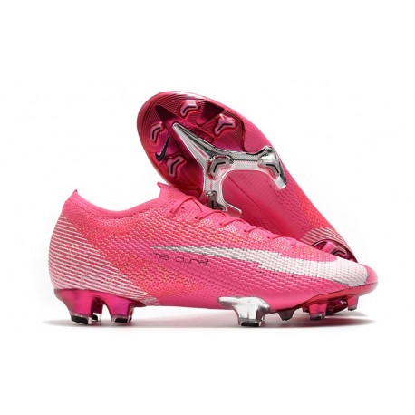 Nike Mercurial Vapor 13 Elite FG ACC x Mbappé Rosa Blast Bianco Nero