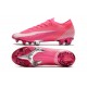 Nike Mercurial Vapor 13 Elite FG ACC x Mbappé Rosa Blast Bianco Nero