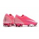 Nike Mercurial Vapor 13 Elite FG ACC x Mbappé Rosa Blast Bianco Nero