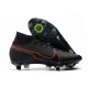 Nike Mercurial Superfly VII Elite SG-PRO Anti Clog Nero Rosso