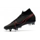 Nike Mercurial Superfly VII Elite SG-PRO Anti Clog Nero Rosso