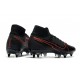 Nike Mercurial Superfly VII Elite SG-PRO Anti Clog Nero Rosso