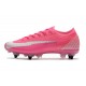 Nike Mercurial Vapor XIII Elite SG-Pro x Mbappé Rosa Blast Bianco Nero