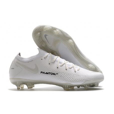 Nike Scarpa Phantom GT Elite FG Uomo - Bianco