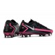 Nike Scarpa Phantom GT Elite FG Uomo - Nero Argento Rosa Blast