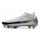 Scarpa Nuovo 2021 Nike Phantom Gt Elite DF Fg Bianco Nero Rosso Oro