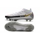 Scarpa Nuovo 2021 Nike Phantom Gt Elite DF Fg Bianco Nero Rosso Oro
