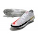 Scarpa Nuovo 2021 Nike Phantom Gt Elite DF Fg Bianco Nero Rosso Oro