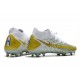 Scarpa Nuovo 2021 Nike Phantom Gt Elite DF Fg Bianco Oro