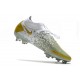 Scarpa Nuovo 2021 Nike Phantom Gt Elite DF Fg Bianco Oro