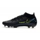 Scarpa Nuovo 2021 Nike Phantom Gt Elite DF Fg Nero Giallo
