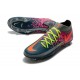 Scarpa Nuovo 2021 Nike Phantom Gt Elite DF Fg Blu Arancio Rosa
