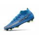 Scarpa Nuovo 2021 Nike Phantom Gt Elite DF Fg Blu Argento