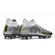 Nike Phantom Scorpion Gt Elite DF Fg Platino Argento Metallico Nero