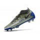 Scarpa Nuovo 2021 Nike Phantom Gt Elite DF Fg Argento Blu