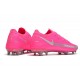 Nike Phantom GT Elite FG Scarpe da Calcio Rosa Argento