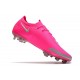 Nike Phantom GT Elite FG Scarpe da Calcio Rosa Argento
