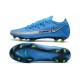 Nike Phantom GT Elite FG Scarpe da Calcio Blu Argento