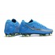 Nike Phantom GT Elite FG Scarpe da Calcio Blu Argento