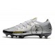 Nike Phantom GT Scorpion Elite FG Scarpe da Calcio Argento Nero