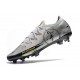 Nike Phantom GT Scorpion Elite FG Scarpe da Calcio Argento Nero