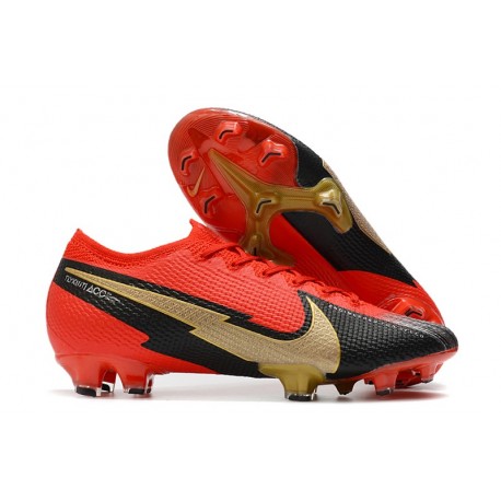 Scarpa Nike Mercurial Vapor XIII 360 Elite FG Rosso Nero Oro