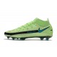 Scarpa Nuovo 2021 Nike Phantom Gt Elite DF Fg Verde Nero Blu