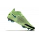 Scarpa Nuovo 2021 Nike Phantom Gt Elite DF Fg Verde Nero Blu