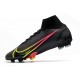 Scarpe Nike Mercurial Superfly 8 Elite FG Nero Cyber Off Noir