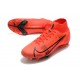 Nike Mercurial Superfly VIII Elite FG Uomo Rosso Nero