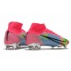 Nike Mercurial Superfly VIII Elite FG Uomo Rosa Blu Giallo