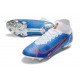 Nike Mercurial Superfly VIII Elite FG Uomo Blu Bianco Rosso