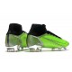 Nike Mercurial Superfly VIII Elite FG Uomo Verde Argento