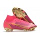 Scarpe Nike Mercurial Superfly 8 Elite FG Rosa Oro Nero
