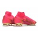 Scarpe Nike Mercurial Superfly 8 Elite FG Rosa Oro Nero