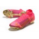 Scarpe Nike Mercurial Superfly 8 Elite FG Rosa Oro Nero