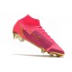 Scarpe Nike Mercurial Superfly 8 Elite FG Rosa Oro Nero