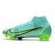 Scarpe Nike Mercurial Superfly 8 Elite FG Turchese Dinamico Lime Glow