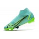 Scarpe Nike Mercurial Superfly 8 Elite FG Turchese Dinamico Lime Glow