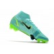 Scarpe Nike Mercurial Superfly 8 Elite FG Turchese Dinamico Lime Glow