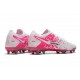 Scarpe Uomo Nike Phantom GT Elite FG Bianco Rosa