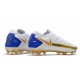Scarpe Uomo Nike Phantom GT Elite FG Bianco Oro Blu