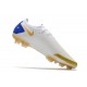 Scarpe Uomo Nike Phantom GT Elite FG Bianco Oro Blu