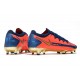 Scarpe Uomo Nike Phantom GT Elite FG Arancio Blu Oro